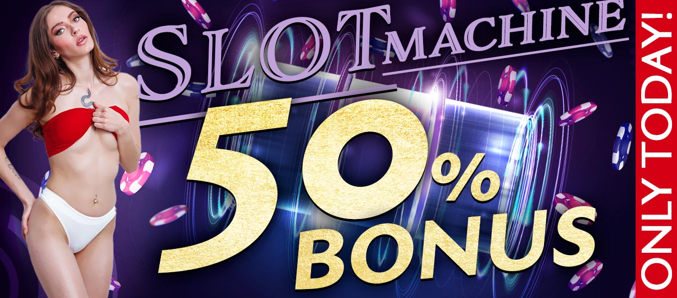 Last chance today. Win at the slot machine 